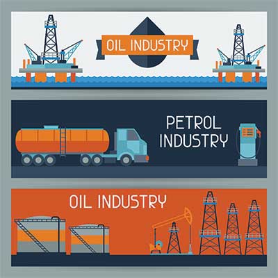 دانلود طرح لایه‌ باز بنرهای گرافیکی صنعت نفت و سوخت