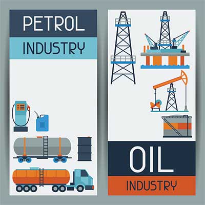 دانلود طرح لایه‌ باز طراحی دو بخشی صنعت نفت و سوخت ، تجهیزات استخراج، ذخیره و حمل‌ونقل
