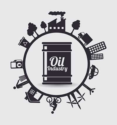 دانلود وکتور لایه‌ باز بشکه نفت و کاربری‌های انرژی