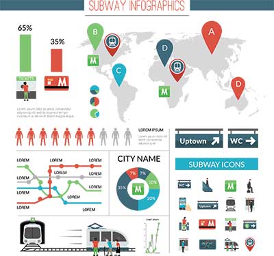 دانلود وکتور لایه باز مترو 