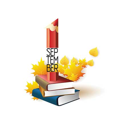 دانلود طرح لایه باز پاییز، کتاب و آغازی تازه