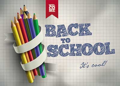 دانلود وکتور لایه باز لوازم تحریر (نوشت‌افزار)