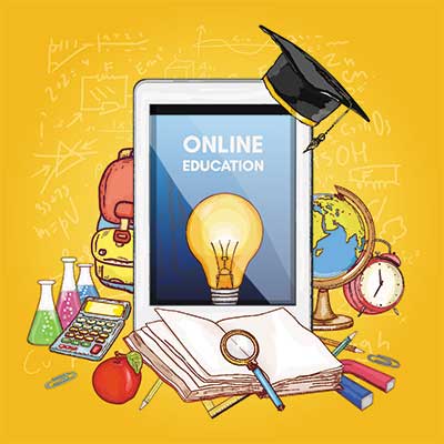 دانلود وکتور لایه‌ باز آموزش آنلاین