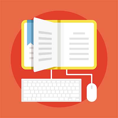 دانلود طرح لایه‌ باز آموزش دیجیتال و یادگیری آنلاین