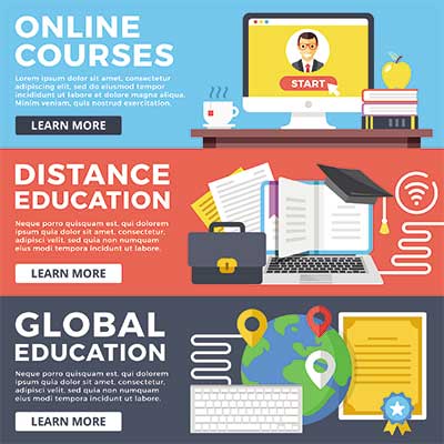 دانلود رایگان طرح لایه‌ باز سایت برگزاری کلاس‌های آنلاین