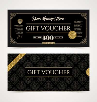 دانلود رایگان وکتور لایه‌ باز کارت هدیه