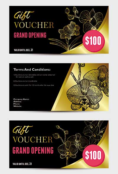 دانلود وکتور لایه باز کارت هدیه