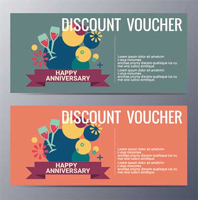 دانلود رایگان طرح لایه‌ باز کارت مناسبتی با پیام تبریک سالگرد