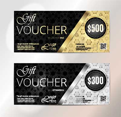 دانلود رایگان وکتور لایه‌ باز کارت هدیه