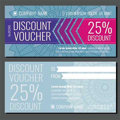 دانلود وکتور لایه‌ باز کارت هدیه