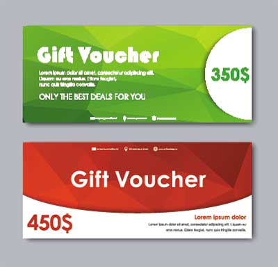 دانلود رایگان وکتور لایه‌ باز کارت هدیه