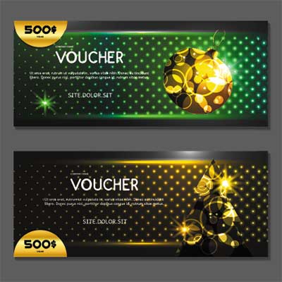 دانلود وکتور لایه باز کارت هدیه