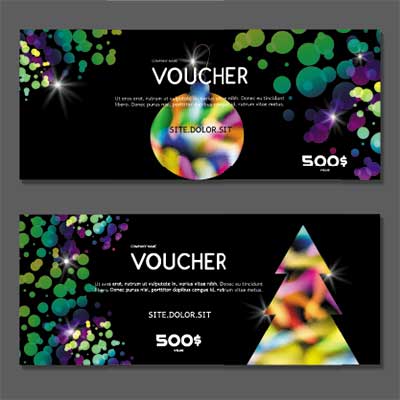 دانلود طرح لایه‌ باز کارت هدیه با دو چیدمان خلاقانه