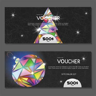 دانلود رایگان طرح لایه‌ باز کارت هدیه کریسمس