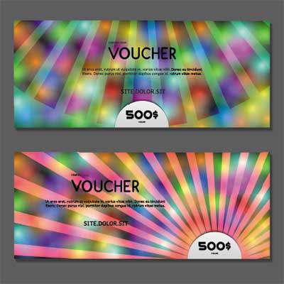 دانلود وکتور لایه باز کارت هدیه