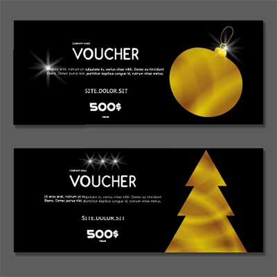 دانلود طرح لایه‌ باز کارت هدیه کریسمس