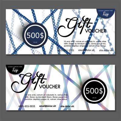 دانلود رایگان وکتور لایه باز کارت هدیه