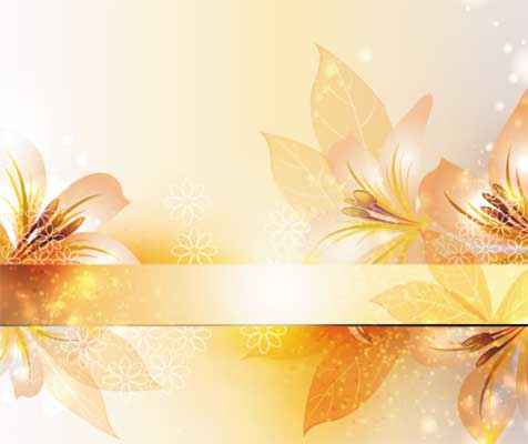دانلود وکتور لایه باز بکگراند گل و فضای متنی
