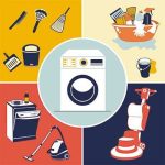 دانلود طرح لایه باز پکیج خدمات نظافت حرفه‌ای